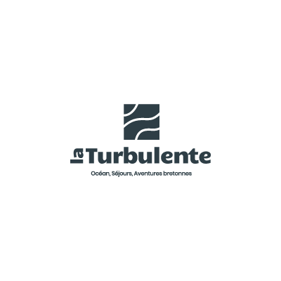 Création logo, charte graphique, supports de communication et site web la turbulente Bretagne, Lorient- Youri giraud graphiste freelance